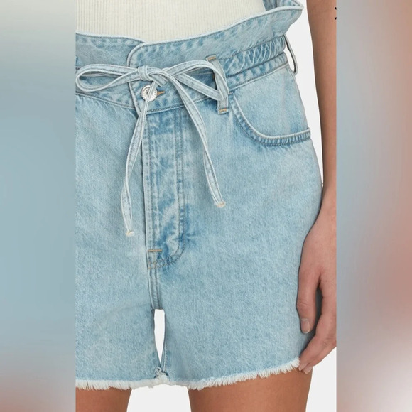 7 For All Mankind Ruby Paperbag Shorts - Picture 4 of 8